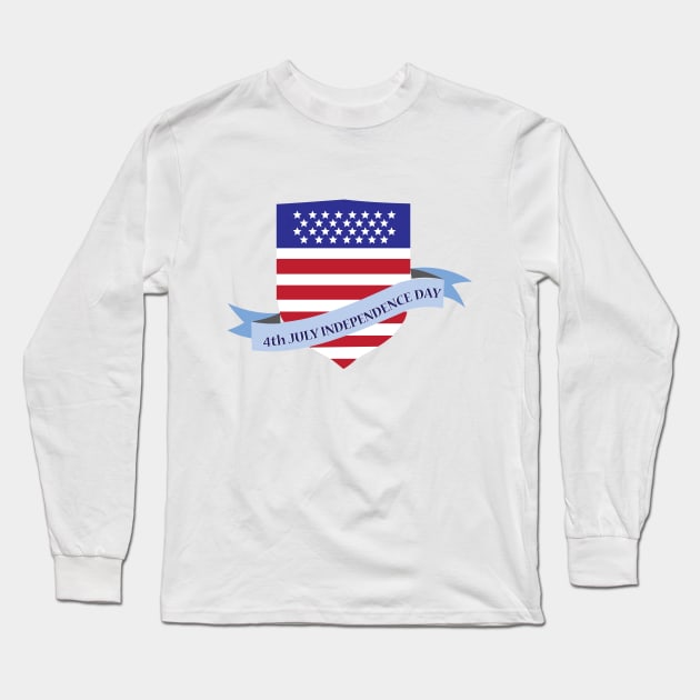 Independence day Long Sleeve T-Shirt by dddesign